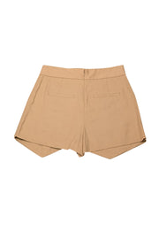 Current Boutique-Veronica Beard - Khaki Linen Blend Skort Sz 8