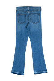 Current Boutique-Veronica Beard - Medium Wash "Carolyn Tuxedo Stripe Jeans" Sz 00