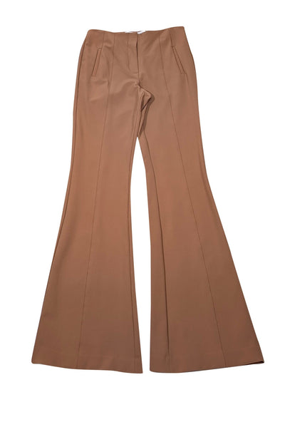 Current Boutique-Veronica Beard - Tan High Rise Flared Pants Sz 4