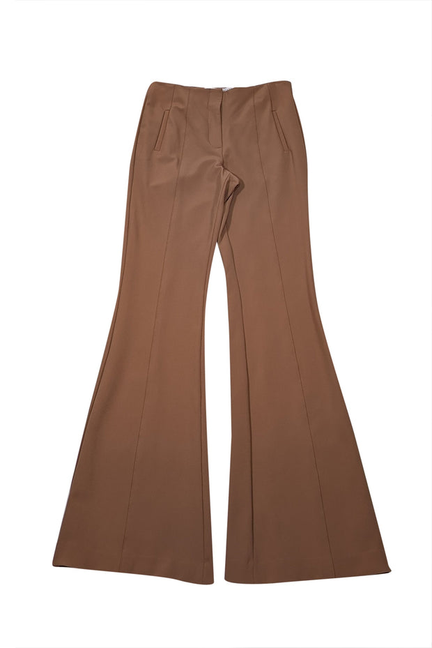 Current Boutique-Veronica Beard - Tan High Rise Flared Pants Sz 6