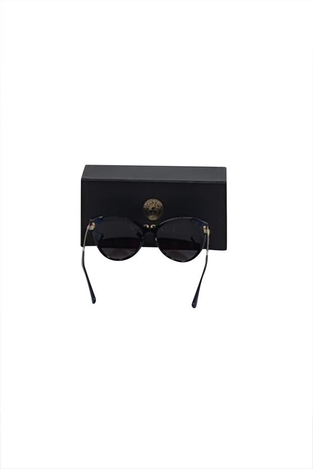 Current Boutique-Versace - Black Cat Eye Sunglasses