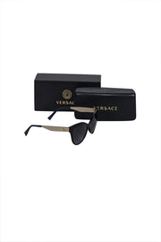 Current Boutique-Versace - Black Cat Eye Sunglasses