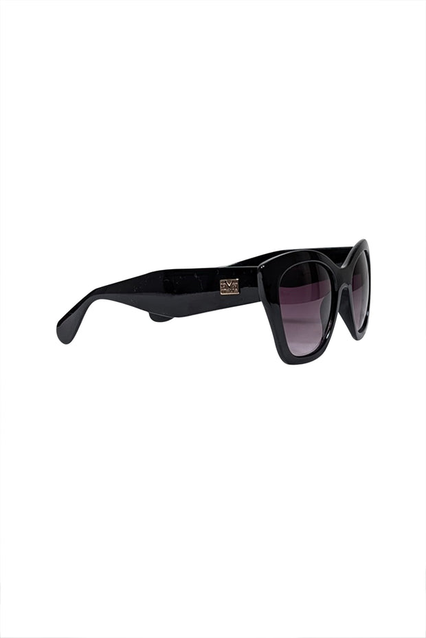 Current Boutique-Versace - Black V19.69 Italia Large Sunglasses