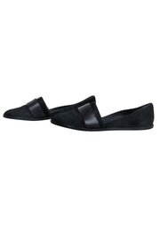 Current Boutique-Vince - Black Calf Hair Flat Loafer Sz 9