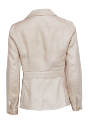 Current Boutique-Weekend Max Mara - Cream Blazer Sz 6