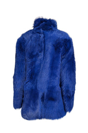 Current Boutique-Whistles - Blue "Electric Toscana Sheepskin" Jacket Sz S/M