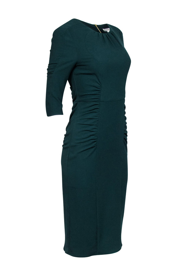 Current Boutique-Whistles - Green "Textured Izzey" Bodycon Dress Sz 6