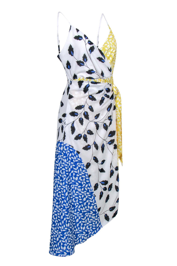 Current Boutique-Yumi Kim - White, Yellow, & Black Floral Dress Sz M