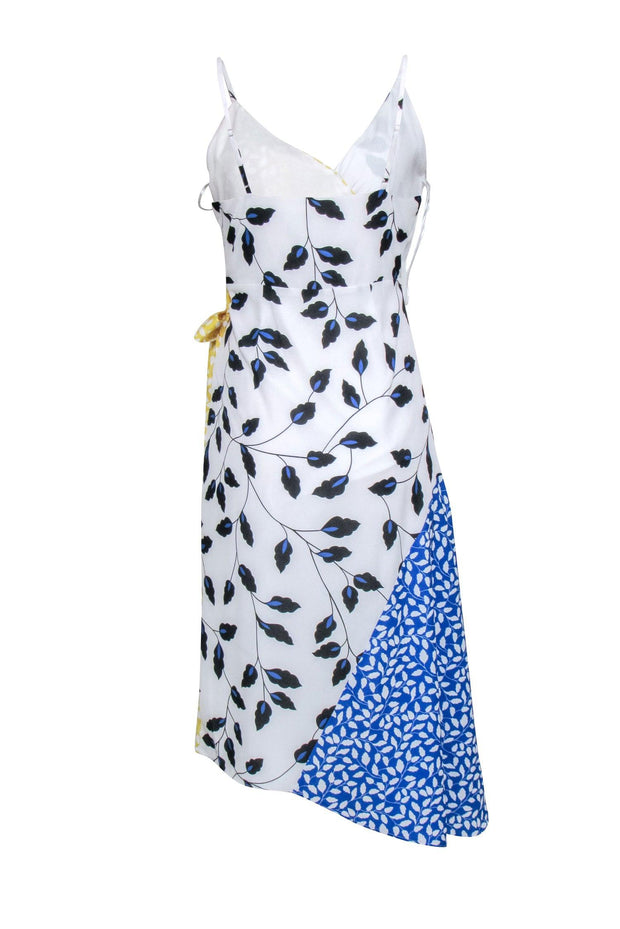 Current Boutique-Yumi Kim - White, Yellow, & Black Floral Dress Sz M