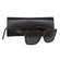 Yves Saint Laurent - Brown Tortoise Square Sunglasses