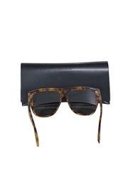 Current Boutique-Yves Saint Laurent - Light Brown Tortoise Sunglasses