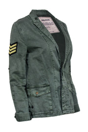 Current Boutique-Zadig & Voltaire - Army Green Utility Blazer Sz M