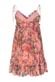 Current Boutique-Zimmermann - Mauve Floral Print Sleeveless Dress Sz 6