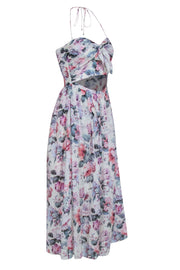 Current Boutique-Zimmermann - Off-White Floral Midi Dress Sz 6