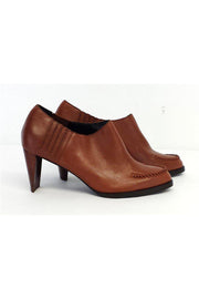 Current Boutique-3.1 Phillip Lim - Brown Leather Booties Sz 10