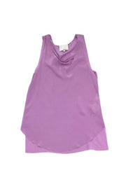 Current Boutique-3.1 Phillip Lim - Lilac Silk Cowl Neck Tank Sz 8