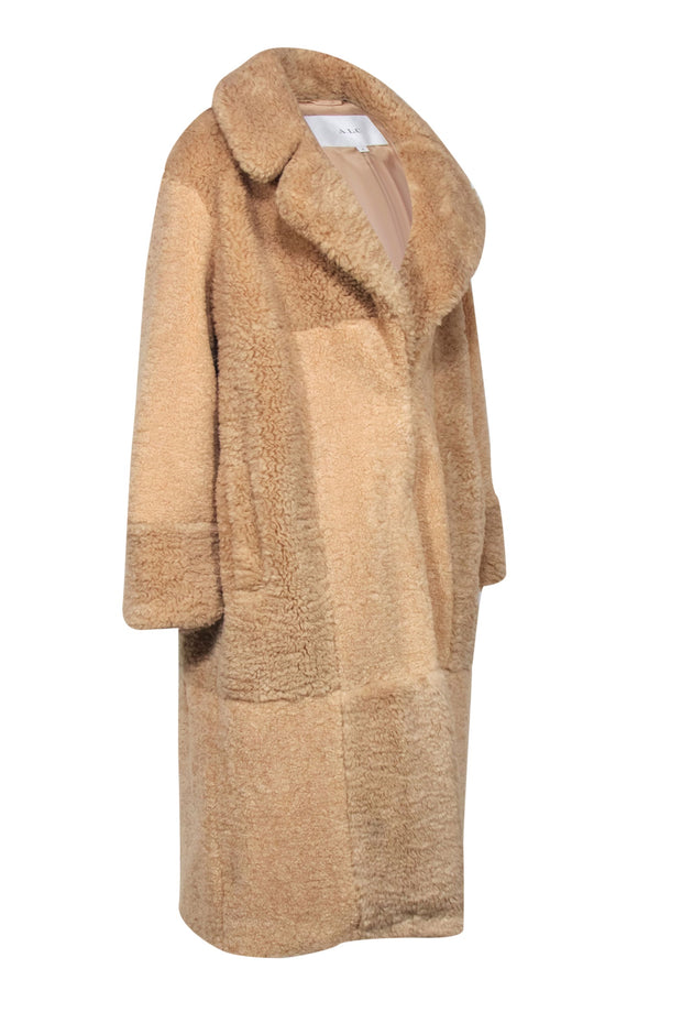 Current Boutique-ALC - Tan Teddy Longline Coat Sz XL