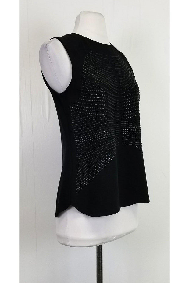 Current Boutique-A.L.C. - Black Silk Tank Sz XS