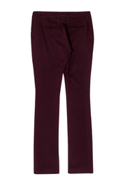 Current Boutique-A.L.C. - Burgundy Split Hem Skinny Slacks Sz 4