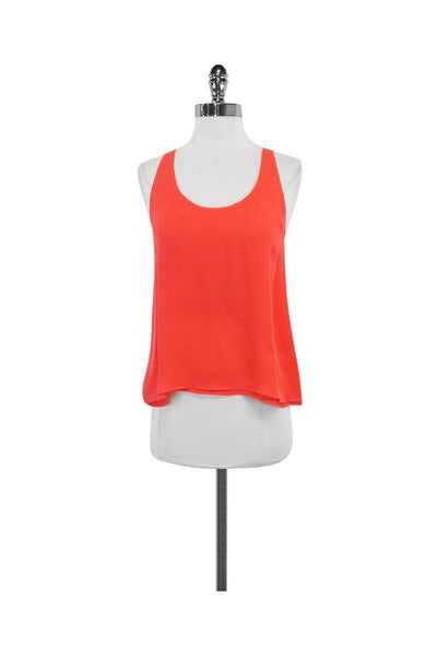 Current Boutique-A.L.C. - Orange Silk Tank Sz XS