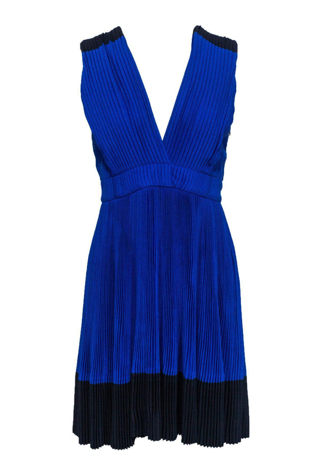 Current Boutique-A.L.C. - Royal Blue Dress w/ Pleats Sz 12