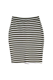 Current Boutique-A.L.C. - White, Black & Yellow Bandage Skirt Sz M