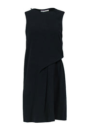 Current Boutique-Acne Studios - Black Gathered Side Dress w/ Back Cutout Sz 4