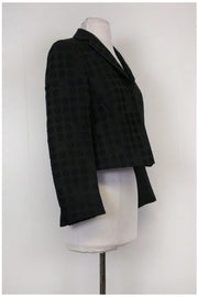 Current Boutique-Akris - Black Circle Blazer Sz 4