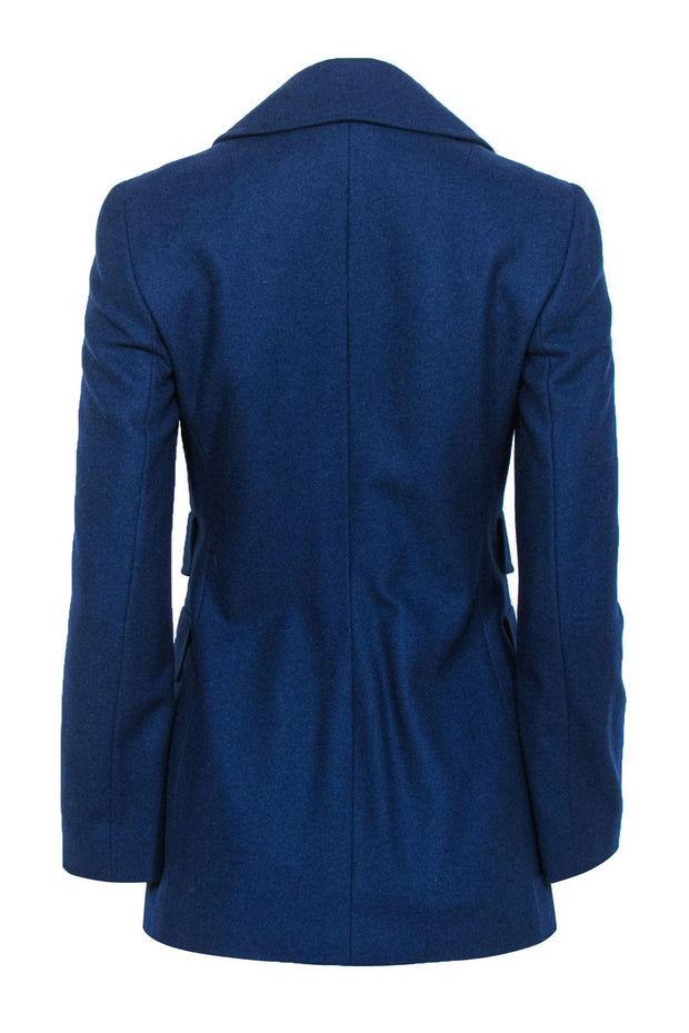 Current Boutique-Akris - Navy Blue Longline Peacoat Sz 6