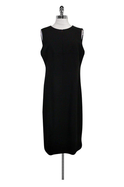 Current Boutique-Akris Punto - Black Shift Dress Sz 10