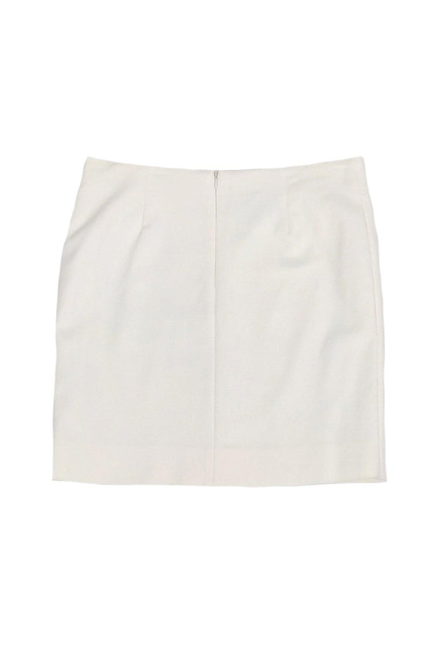 Current Boutique-Akris Punto - Cream Pencil Skirt Sz 10