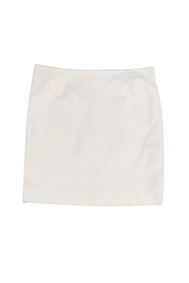 Current Boutique-Akris Punto - Cream Pencil Skirt Sz 10