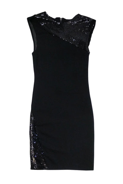 Current Boutique-Alice & Olivia - Black Sequin Dress Sz XS