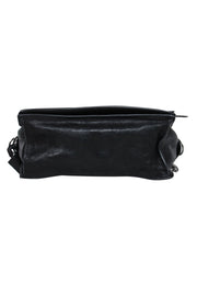 Current Boutique-All Saints - Black Leather Crossbody Bag w/ Tassel