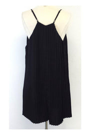 Current Boutique-All Saints - Black Pleated Shift Dress Sz 2