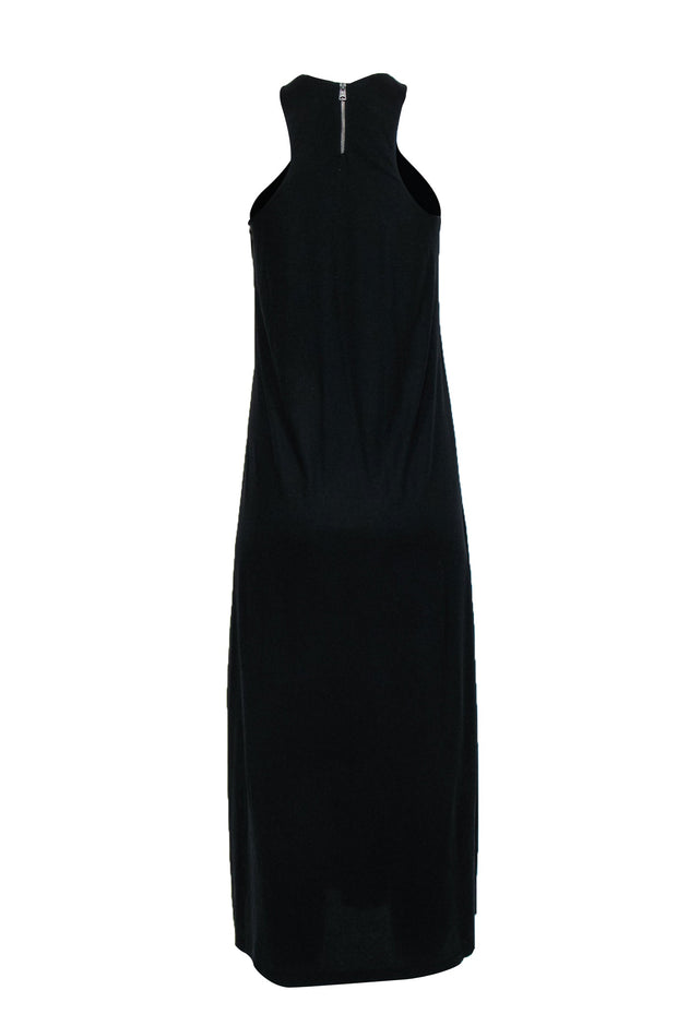 Current Boutique-All Saints - Black Racer Top Maxi Dress Sz 2