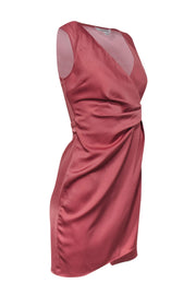 Current Boutique-All Saints - Dusty Rose Sleeveless Wrap Dress Sz 2