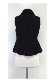 Current Boutique-All Saints - Grey Pleated Peplum Vest Sz 8