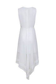 Current Boutique-All Saints - White "Celeste" High-Low Midi Dress Sz 2