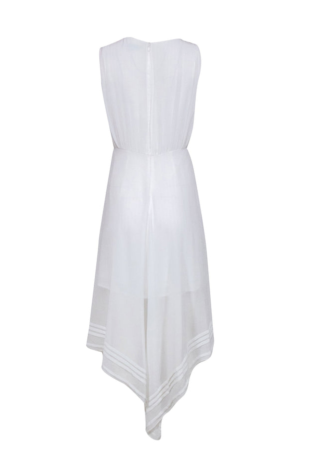 Current Boutique-All Saints - White "Celeste" High-Low Midi Dress Sz 2