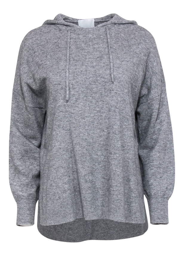 Current Boutique-Allude - Grey Wool & Cashmere Hoodie Sz M