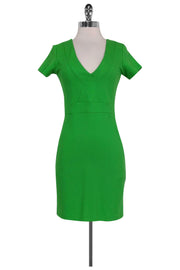 Current Boutique-Amanda Uprichard - Green Fitted Dress Sz S