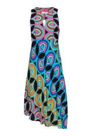 Current Boutique-Anthropologie - Multicolor Retro Print Sleeveless Maxi Dress Sz 8