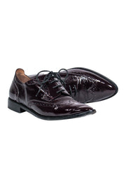 Current Boutique-Aquatalia - Dark Maroon Patent Oxfords Sz 6.5