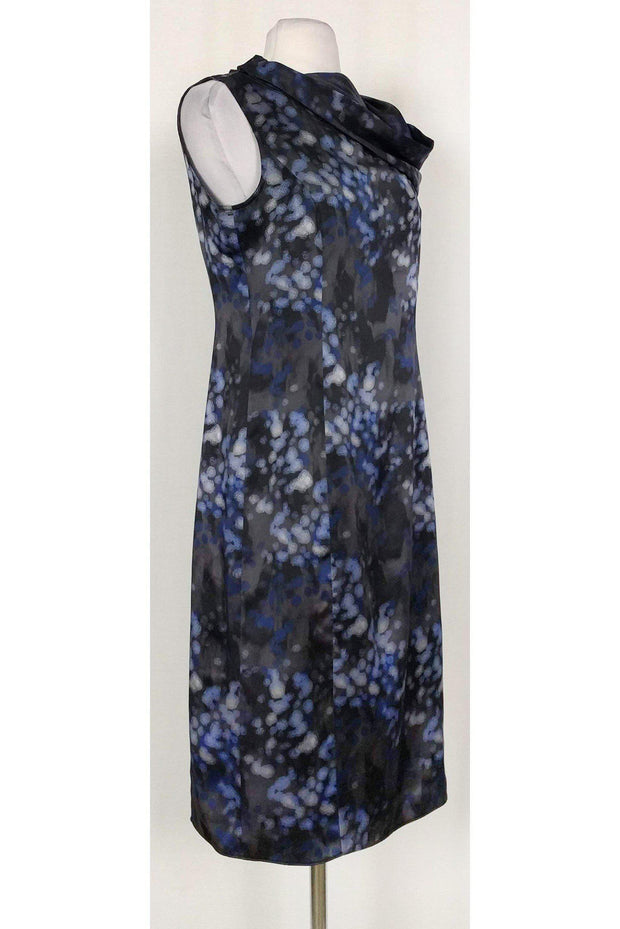 Current Boutique-Armani Collezioni - Grey & Blue Speckled Dress Sz 8