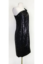 Current Boutique-Armani Collezioni - Gunmetal Sequin Dress Sz 8