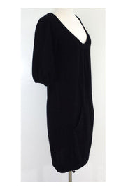 Current Boutique-Autumn Cashmere - Black Cashmere Sweater Dress Sz XS