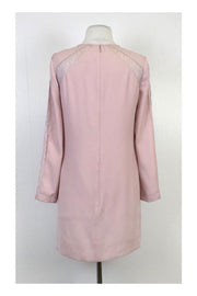 Current Boutique-BCBG - Blush Lace Shift Long Sleeve Dress Sz XXS