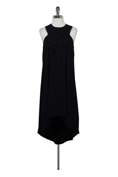 Current Boutique-BCBG Max Azria - Black Sleeveless Dress w/ Ruffles Sz XS