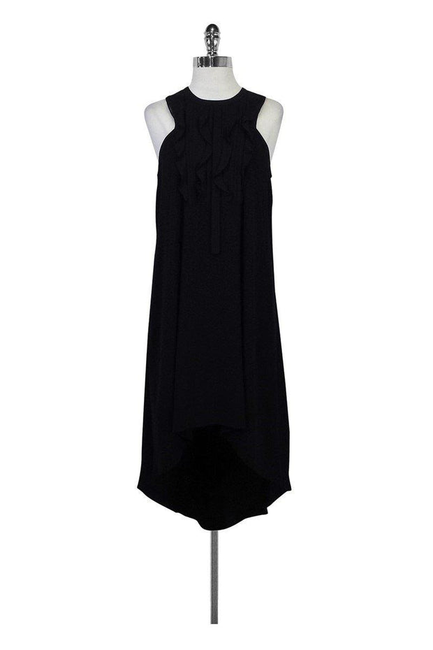 Current Boutique-BCBG Max Azria - Black Sleeveless Dress w/ Ruffles Sz XS